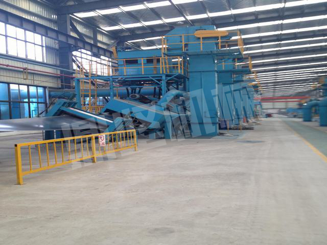 薄板 鋼帶拋丸機(jī)