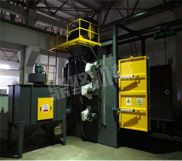 自動大門吊鉤式拋丸機